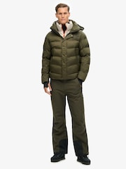 Superdry Green Ski Sport Puffer Jacket - Image 3 of 4
