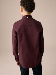 Plum Purple Single Oxford Shirt (3-16yrs) - Image 2 of 7