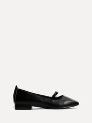 Linzi Black Cressida Ballet Pumps With Bow Detail - Image 2 of 5