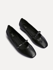 Linzi Black Cressida Ballet Pumps With Bow Detail - Image 4 of 5