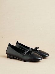 Negro - Bailarinas con detalle de lazo Cressida de Linzi - Imagen 6 de 6