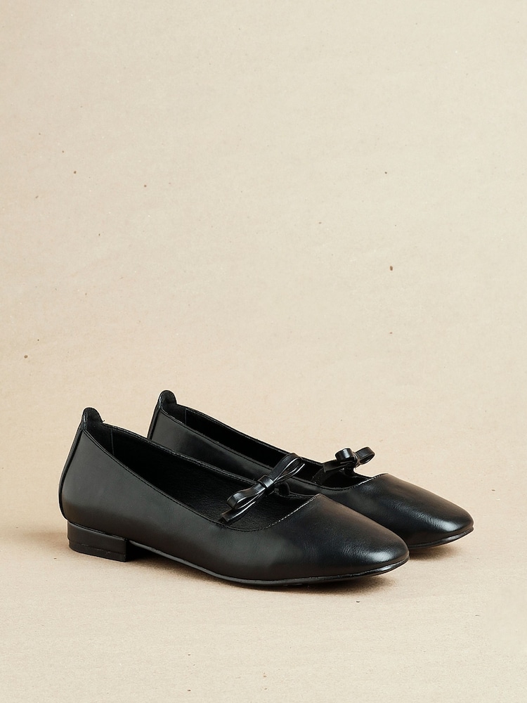 Negro - Bailarinas con detalle de lazo Cressida de Linzi - Imagen 6 de 6