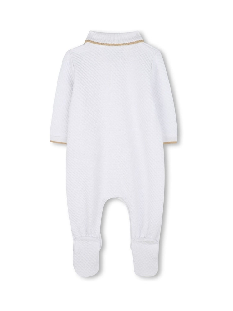 BOSS White Baby Sleepsuit Set - Image 2 of 6