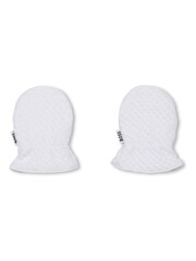 BOSS White Baby Logo Sleepsuit Giftset Set With Hat, Mitts & Bib - Image 2 of 8
