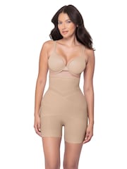 Miraclesuit Nude Flex Ability High Waist Mid Thigh Shaping Shorts - Image 1 of 3
