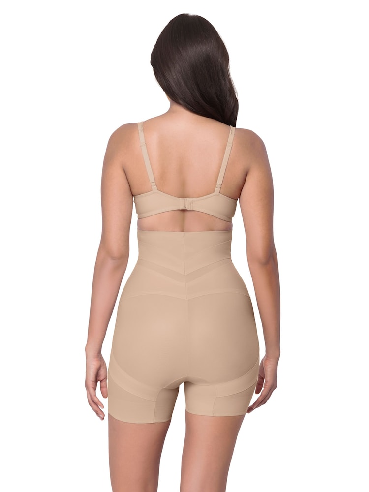 Miraclesuit Nude Flex Ability High Waist Mid Thigh Shaping Shorts - Image 2 of 3 Miraclesuit Nude Flex Ability High Waist Mid Thigh Shaping Shorts - Image 2 of 3
