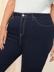 Friends Like These Blue Curve High Waisted Jeggings - Image 3 of 4