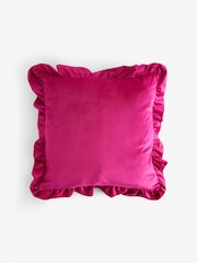 Matte Velvet Frill Edge Cushion - صورة 3 من 5