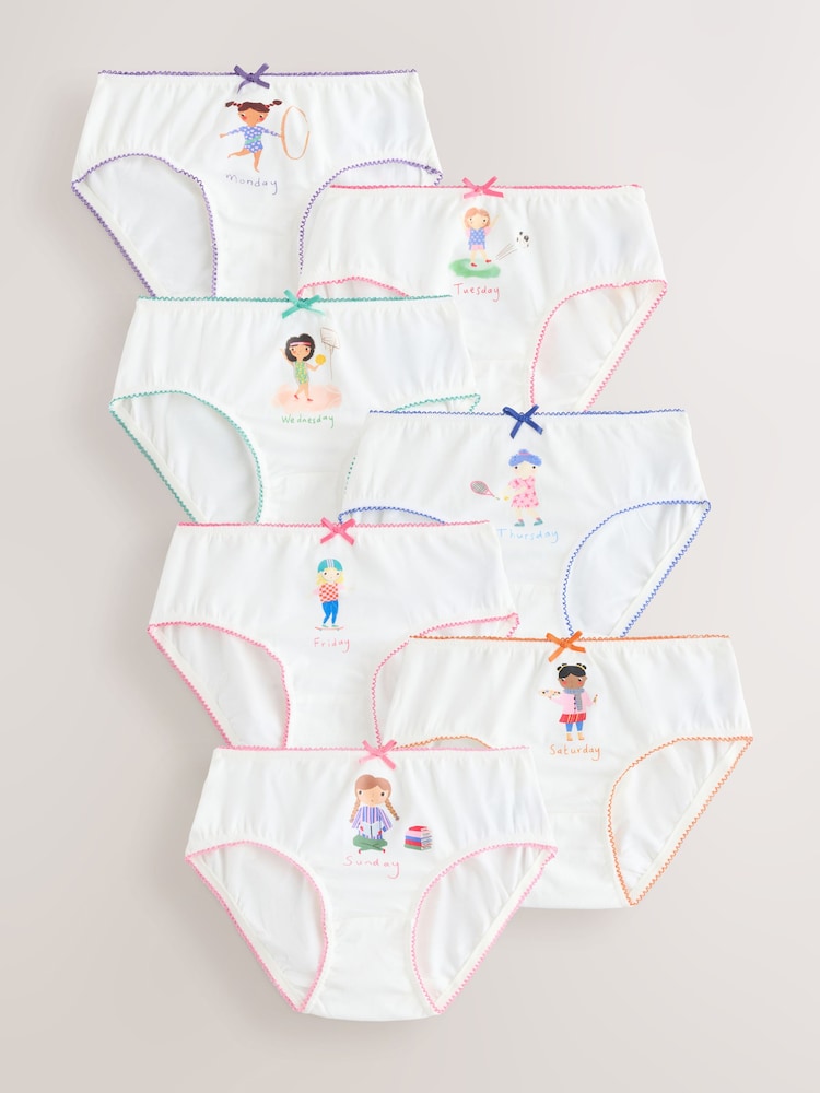 White Briefs 5 Pack (1.5-16yrs) - Image 1 of 11