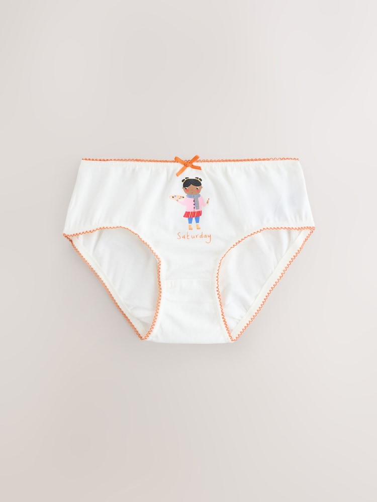 White Briefs 7 Pack (1.5-12yrs) - Image 8 of 11