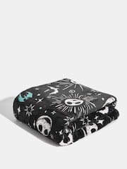 Skinnydip Black Disney Nightmare Before Christmas Blanket - Image 1 of 5
