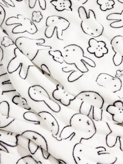 Skinnydip White Miffy Fleece Blanket - Image 2 of 3