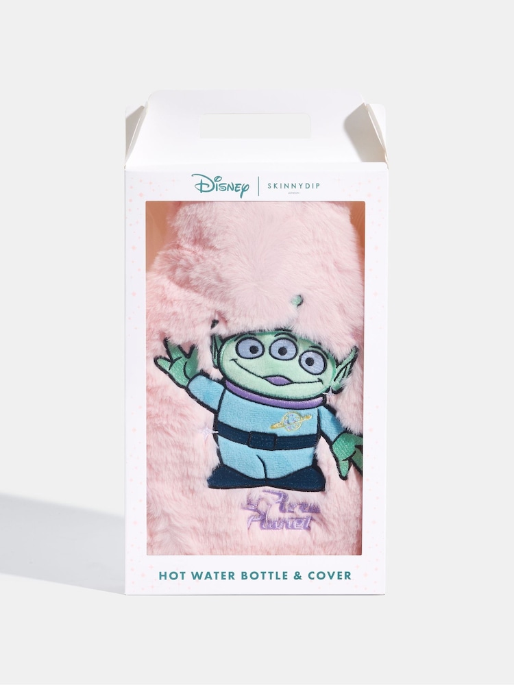 Skinnydip Pink Disney Aliens Hot Water Bottle - Image 4 of 4 Skinnydip Pink Disney Aliens Hot Water Bottle - Image 4 of 4