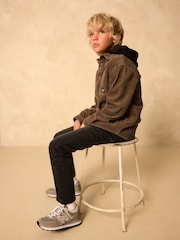 Khaki Green Corduroy Hooded Overshirt (3-16yrs) - Image 2 of 11