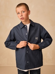 Navy Ripstop Overshirt (3-16yrs) - Image 1 of 9