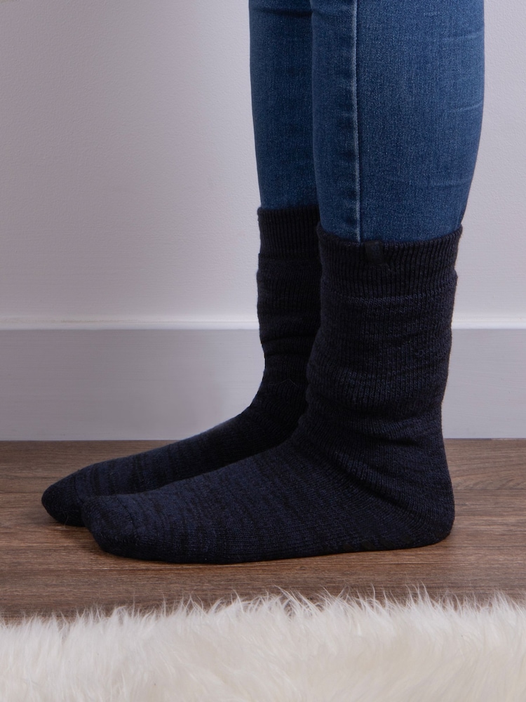 Totes Mens Thermal Brushed Socks 2 Pair - Изображение 5 из 5 Totes Mens Thermal Brushed Socks 2 Pair - Изображение 5 из 5