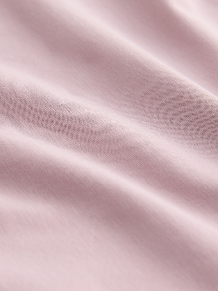 Pink / White / Blue Short Sleeve Cuban Collar Polo Shirts 3 Pack - Image 11 of 12