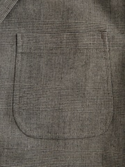 Brown Slim Fit Cotton Blend Suit Jacket - Image 10 of 10