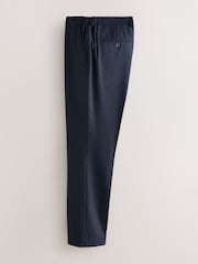 Navy Stripe Muscle Fit Motionflex Stretch Suit Trousers - Image 7 of 10