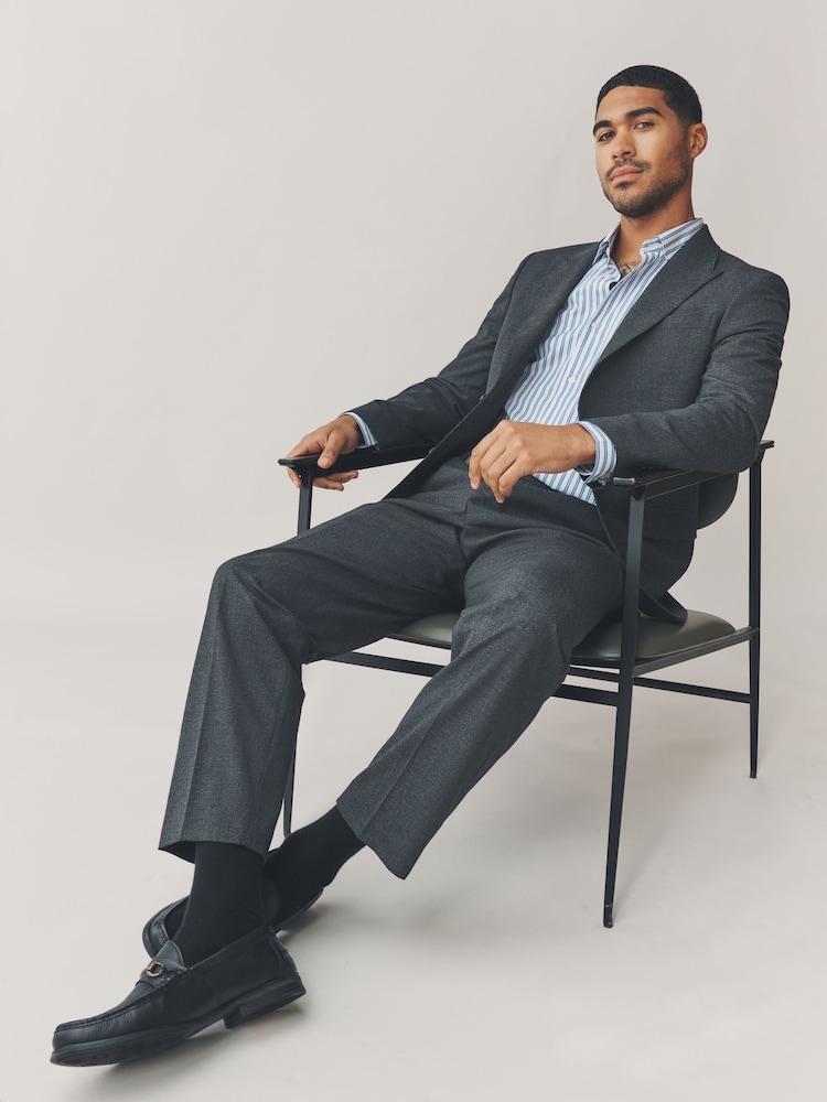 Gris - Texture Motionflex Stretch Suit Jacket - Imagen 2 de 11