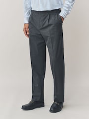 Gris - Texture Motionflex Stretch Suit Trousers - Imagen 1 de 11