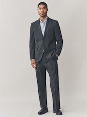 Gris - Texture Motionflex Stretch Suit Trousers - Imagen 2 de 11