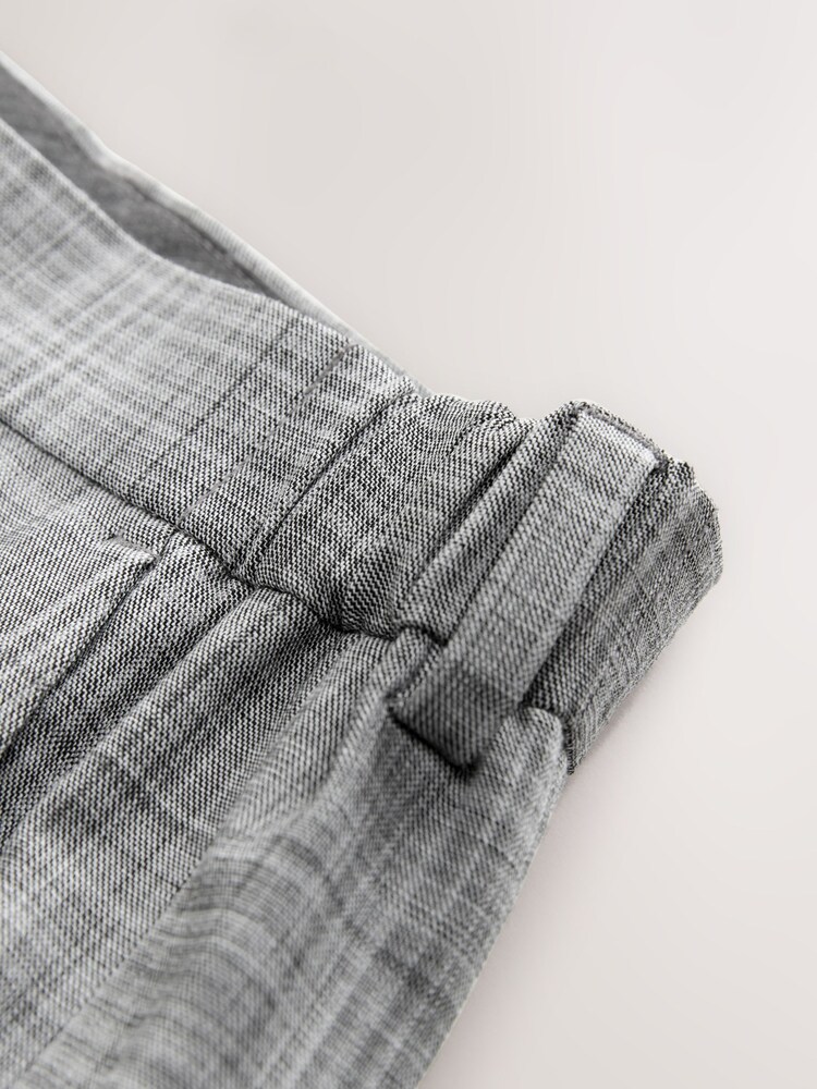 Grey Check Muscle Fit Motionflex Stretch Suit Trousers - Image 12 of 12 Grey Check Muscle Fit Motionflex Stretch Suit Trousers - Image 12 of 12