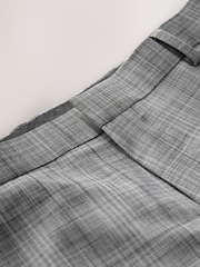 Grey Check Muscle Fit Motionflex Stretch Suit Trousers - Image 8 of 10