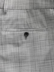 Grey Check Muscle Fit Motionflex Stretch Suit Trousers - Image 9 of 10