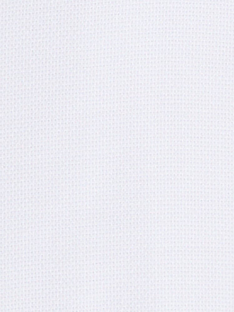 MOSS White Regular Fit Double Cuff Dobby Stretch Shirt - Image 5 of 5