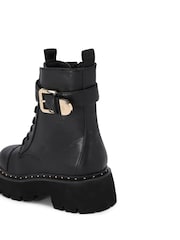 Kg Kurt Geiger Trick Black Lace Up Boots - Image 4 of 5