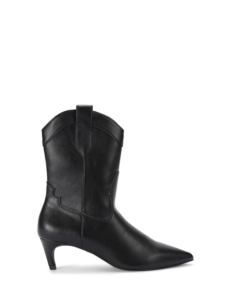 Kg Kurt Geiger Trace Western Black Boots - Image 2 of 5