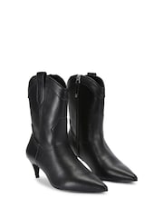 Kg Kurt Geiger Trace Western Black Boots - Image 3 of 5