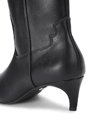 Kg Kurt Geiger Trace Western Black Boots - Image 5 of 5