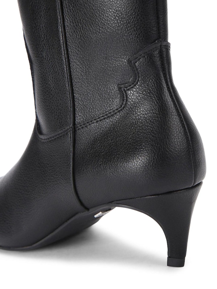Kg Kurt Geiger Trace Western Black Boots - Image 5 of 5