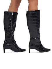 Carvela Impress Black High Leg Boots - Image 1 of 5