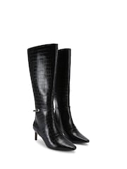 Carvela Impress Black High Leg Boots - Image 3 of 5