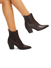 Carvela Ranch Ankle Brown Boots - Image 1 of 5