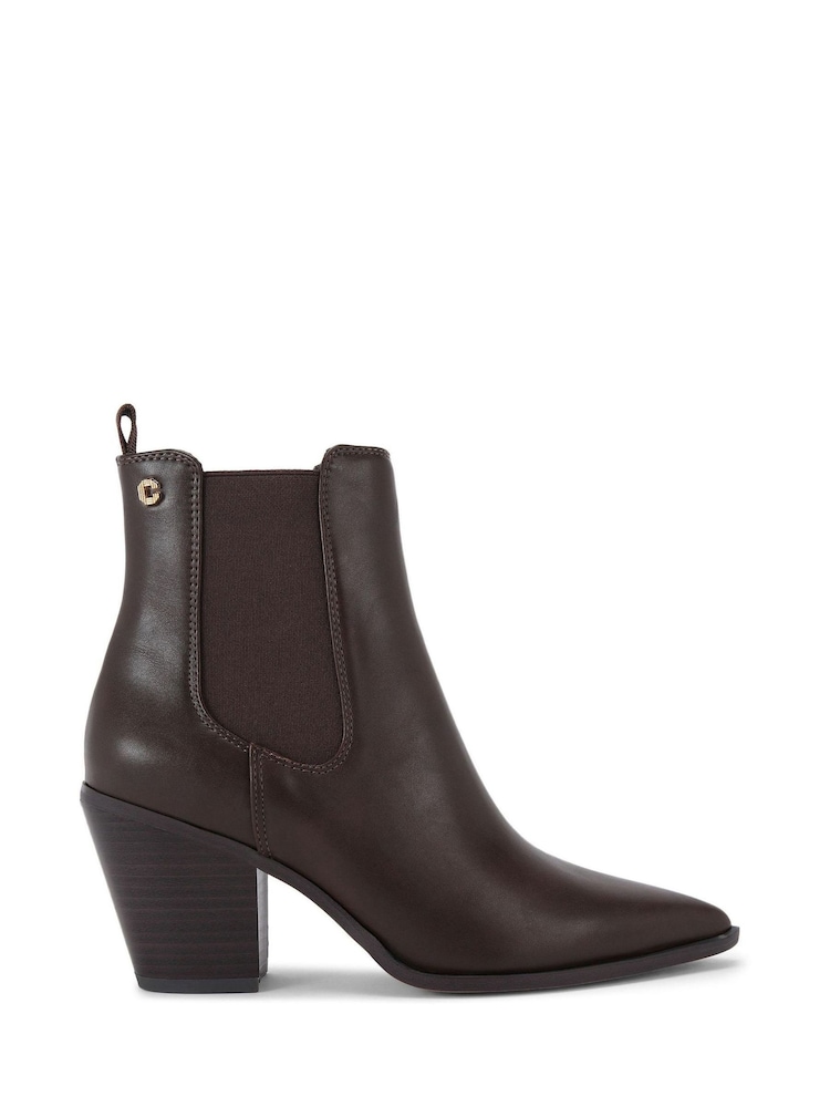Carvela Ranch Ankle Brown Boots - Image 2 of 5