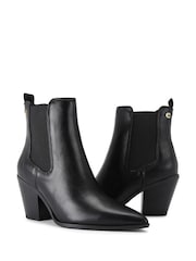 Carvela Ranch Black Ankle Boots - Image 3 of 5