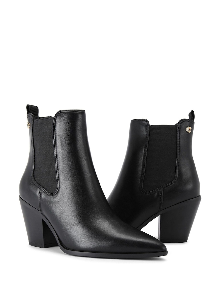 Carvela Ranch Black Ankle Boots - Image 3 of 5