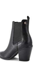 Carvela Ranch Black Ankle Boots - Image 4 of 5