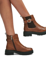 Carvela Headline Brogue Boots - Image 1 of 5