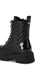 Carvela Ace Lace Up Black Boots - Image 5 of 5