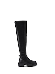 Carvela Black Collide High Otk Boots - Image 2 of 5