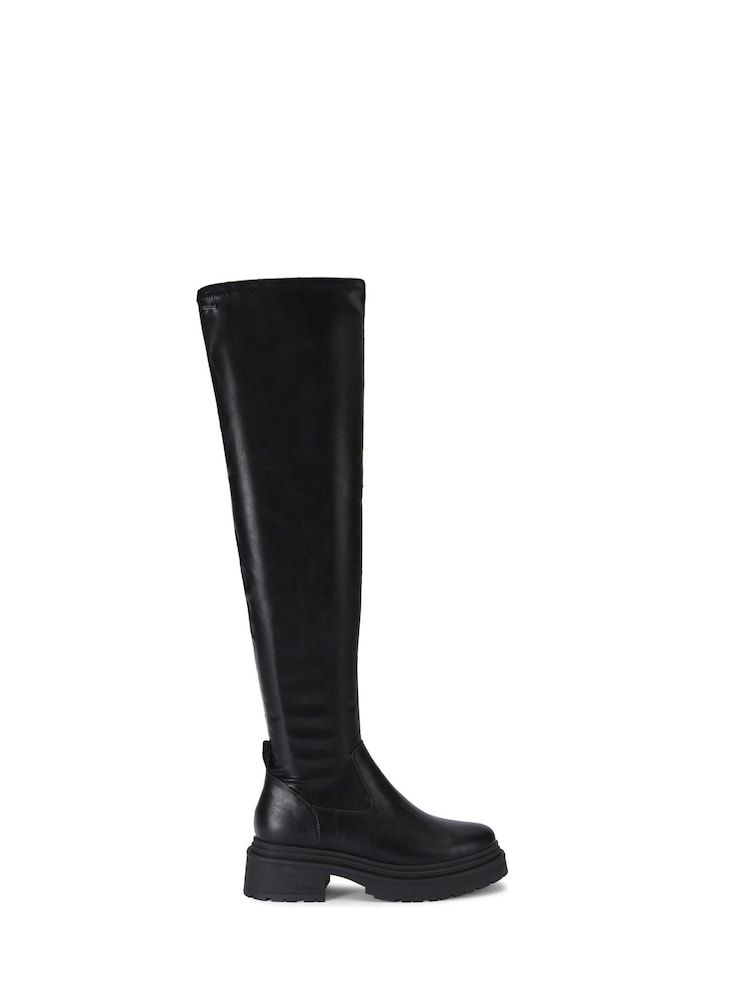 Carvela Black Collide High Otk Boots - Image 2 of 5