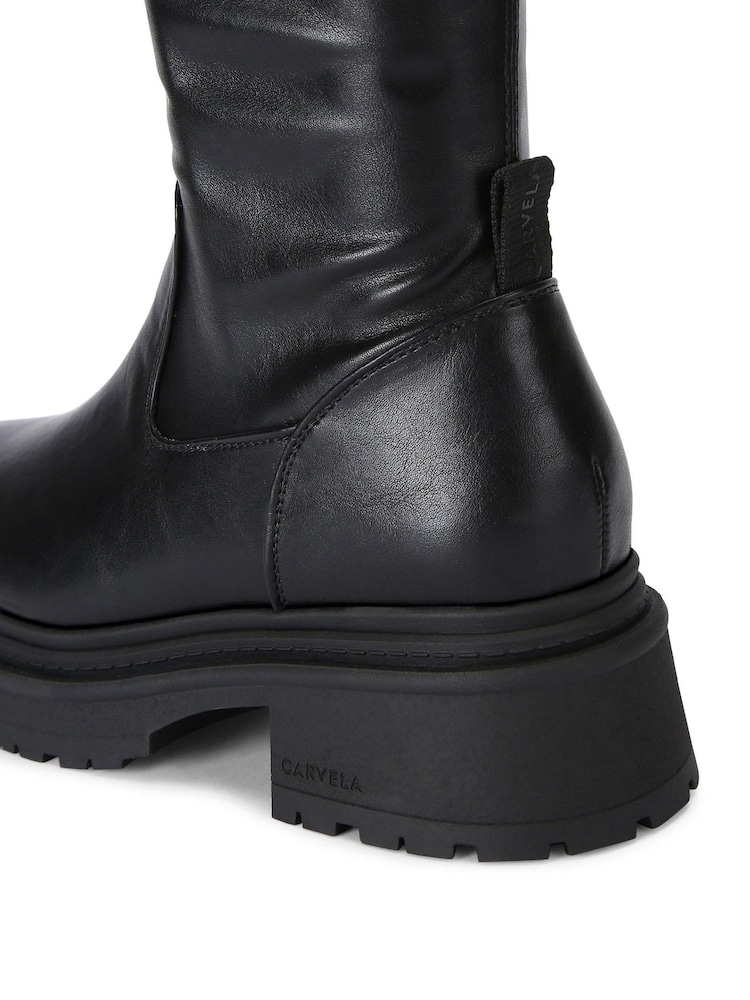 Carvela Black Collide High Otk Boots - Image 5 of 5