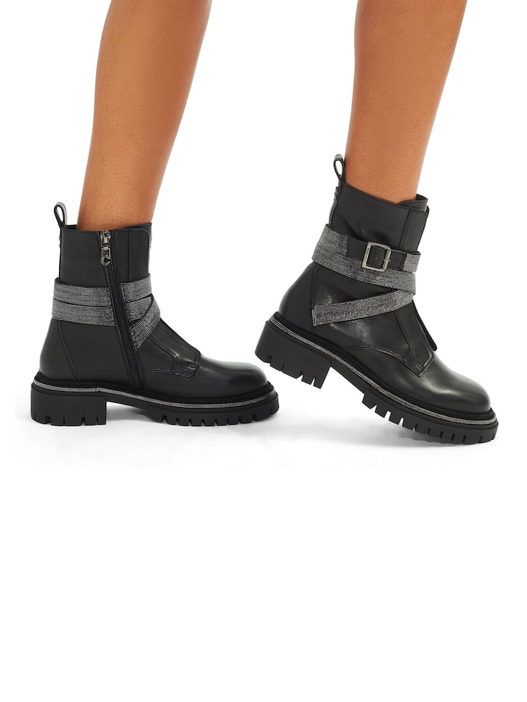 Carvela Emblaze Black Ankle Boots - Image 1 of 5