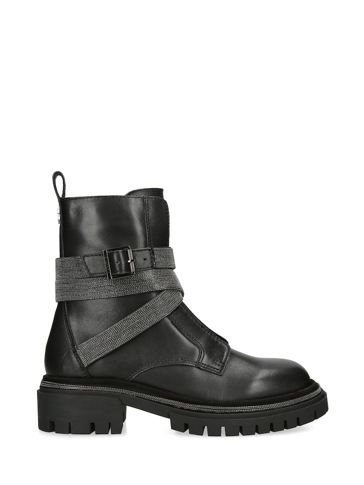 Carvela Emblaze Black Ankle Boots - Image 2 of 5