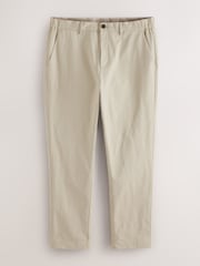 Stone Slim Fit Smart Cotton Tencel Blend Chinos With Stretch - Image 7 of 10